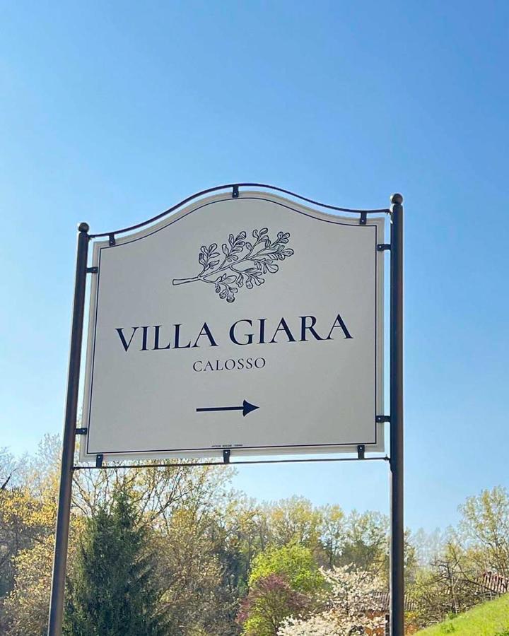 Calosso Villa Giara מראה חיצוני תמונה